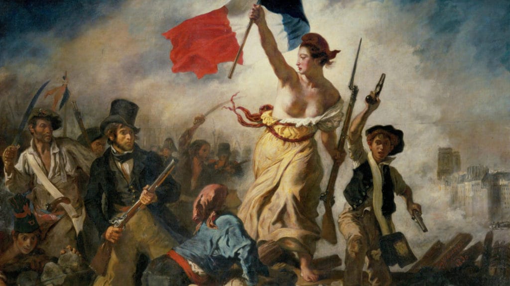Liberty Leading the People by Eugene Delacroix